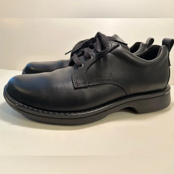 Ecco | Shoes | Ecco Fusion Black Leather Lace Up Oxfords  display picture 1